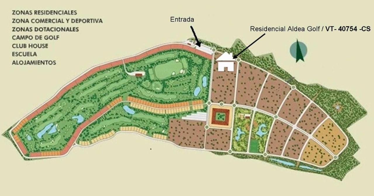 Apartamento En Residencial Aldea Golf Panoramica San Jorge  Ngoại thất bức ảnh